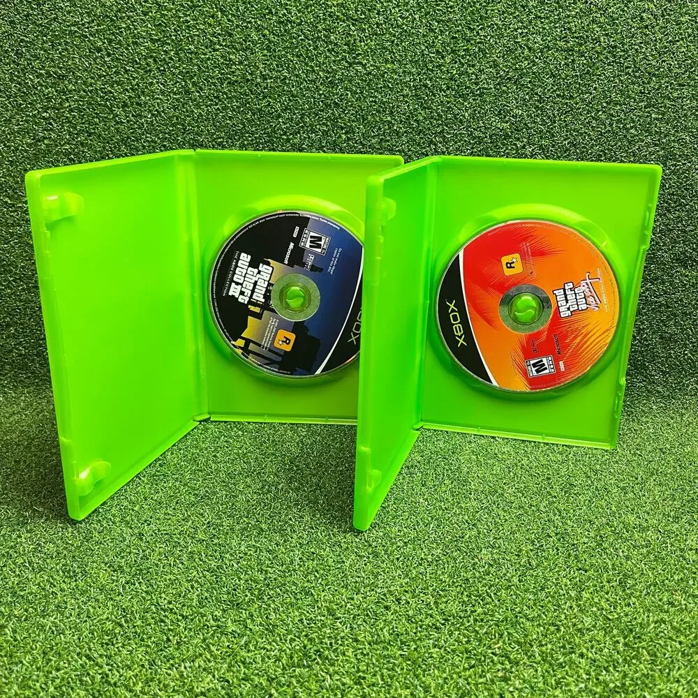 Grand Theft Auto III and Grand Theft Auto Vice City Xbox Collection No Manual